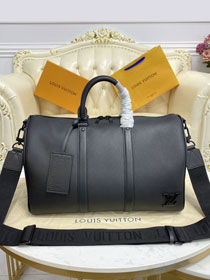 Louis vuitton original calfskin keepall 40 M57088 black