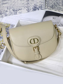 Dior original box calfskin medium bobby bag M9319 beige