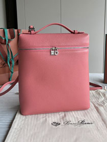 Loro Piana original calfskin extra pocket backpack FAN4041 pink