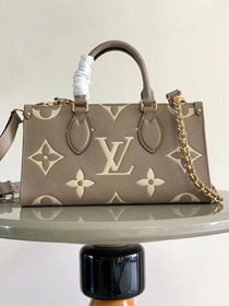 Louis vuitton original calfskin onthego east west M23641 grey