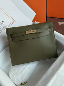 Hermes original evercolor leather kelly danse bag KD022 canopee