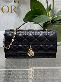 Dior original lambskin my dior mini bag S0980 black