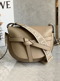Loewe original calfskin small gate dual bag A650T20 sand