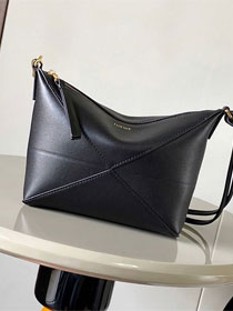 Loewe original calfskin puzzle fold pouch C510PT1 black