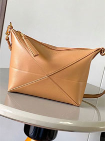 Loewe original calfskin puzzle fold pouch C510PT1 desert