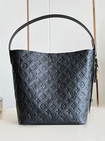 Louis vuitton original calfskin all in GM handbag M13044 black