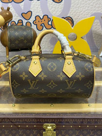 Louis vuitton original monogram canvas nano speedy dating M13226