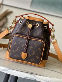 Louis vuitton original monogram canvas noe cargo bucket bag M14017