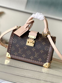 Louis vuitton original monogram canvas speedy trunk 20 M11154