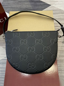 GG original calfskin body shoulder bag 801887 black