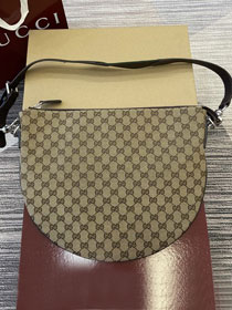 GG original canvas medium body shoulder bag 817420 brown
