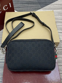 GG original canvas small crossbody bag 834802 black