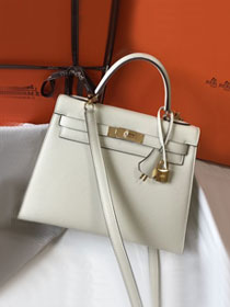 Hermes original epsom leather kelly 25 bag K25-1 parthemin