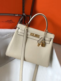 Hermes original togo leather kelly 25 bag K25 parthemin