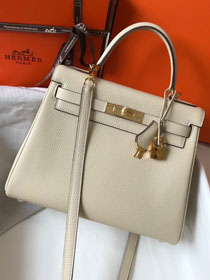 Hermes original togo leather kelly 32 bag K32-1 parthemin