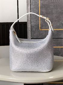 CC original lambskin mini hobo bag  AS5529 silver