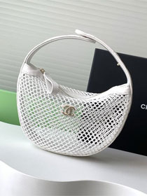 CC original mesh small pouch AP4575 white