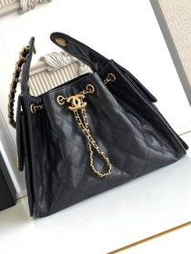 CC original grained calfskin 25 small handbag AS5293 black