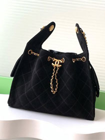 CC original suede 25 small handbag AS5293 black