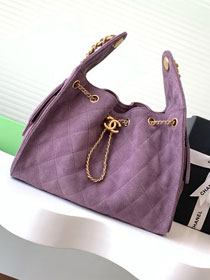 CC original suede 25 small handbag AS5293 purple