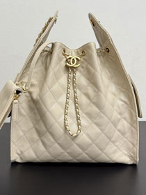 CC original grained calfskin 25 medium handbag AS5311 beige