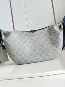 Louis vuitton original calfskin hobo hamac bag M24468 grey