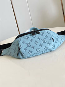 Louis vuitton original calfskin rush bumbag M14782 water blue
