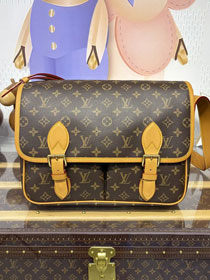Louis vuitton original monogram canvas satchel messenger bag M14723