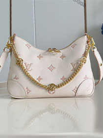 Louis vuitton original calfskin boulogne pm M14634 white