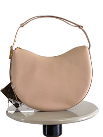 Louis vuitton original calfskin low key cookie MM M14635 walnut