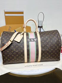 Louis vuitton original monogram canvas keepall 55 P01943