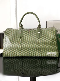 Goyard original canvas boston 50 bag GY0097 khaki