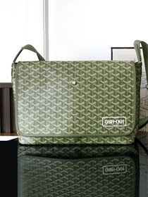 Goyard original canvas capetien messenger bag GY0067 khaki