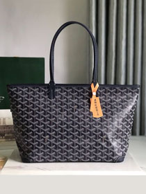 Goyard original canvas artois pm handbag GY0128 dark blue