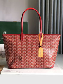 Goyard original canvas artois pm handbag GY0128 red