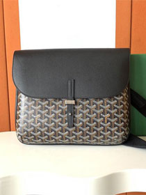 Goyard original canvas coursier messenger bag GY0126 black