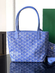 Goyard original canvas anjou mini bag GY0131 iris