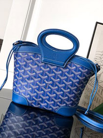 Goyard original canvas beluga mini bag GY0132 blue