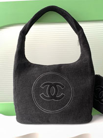 CC original cotton coco beach tote bag AS7566 black