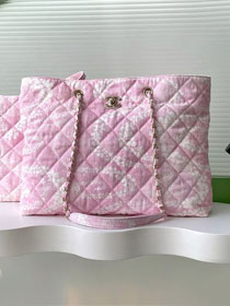 CC original denim shopping bag AS5429 pink