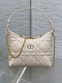 Dior original lambskin miss caro diorling mini bag S5253 white
