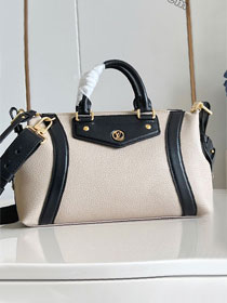 Louis vuitton original calfskin LV biker PM M14721 light grey