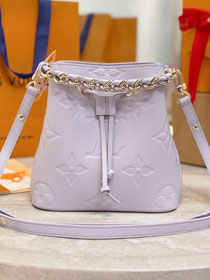 Louis vuitton original calfskin neonoe BB M25675 light purple