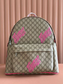 GG original fabric ophidia medium backpack 834466 pink