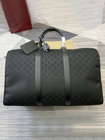 GG original canvas canvas large duffle bag 834793 black