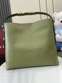 GG original calfskin beatrix large tote bag 850546 green