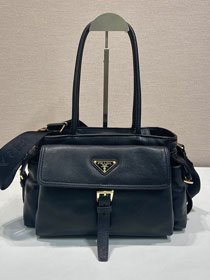 Prada original lambskin explore medium tote bag 1BG596 black