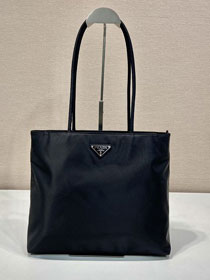 Prada original nylon medium tote bag B6245 black