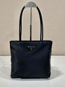 Prada original nylon small tote bag B6247 black