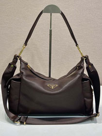 Prada original lambskin explore shoulder bag 1BC264 sienna